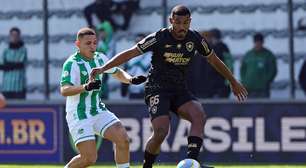 Atuações ENM: Cuiabano é o melhor em campo do Botafogo em derrota para o Juventude; veja as notas