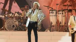 Rod Stewart é diagnosticado com Covid-19 e adia shows