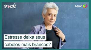 O estresse realmente deixa os cabelos brancos mais rapidamente?