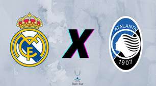 Real Madrid x Atalanta: prováveis escalações, arbitragem, onde assistir, retrospecto e palpites