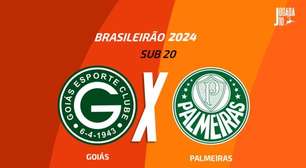 Goiás x Palmeiras pelo Brasileirão Sub-20: onde assistir, escalações e arbitragem