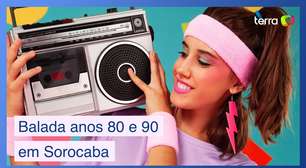 Balada Flashback anos 80 e 90 acontece em Sorocaba