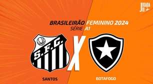 Santos x Botafogo (Brasileirão feminino): onde assistir, escalações e arbitragem