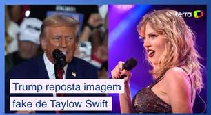 Donald Trump reposta fake news sobre Taylor Swift e irrita a cantora