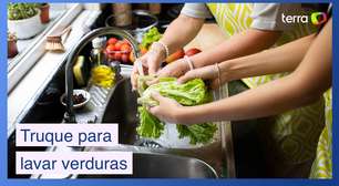 Lave melhor suas verduras com esse truque simples