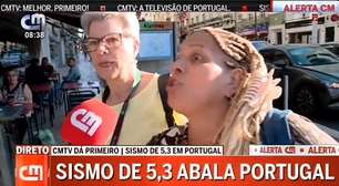 Brasileira invade entrevista na TV portuguesa e faz previsão trágica após terremoto