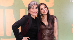 Gloria Pires e Cleo vestem cores neutras para lançar filme