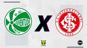 Juventude x Internacional: prováveis escalações, arbitragem, onde assistir, retrospecto e palpites