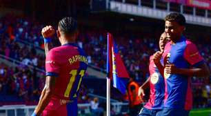 Raphinha faz hat trick na goleada de 7 a 0 do Barcelona sobre Valladolid