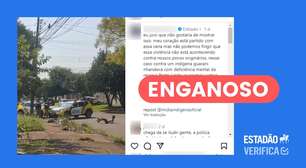 Homem baleado em abordagem da PM no Paraná não é indígena