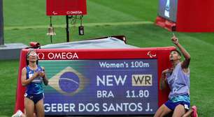 Jerusa Geber quebra recorde mundial na semifinal dos 100m T11