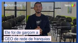 Ele foi de garçom a CEO de rede de cursos que fatura R$ 35 milhões