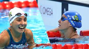 Mulheres na natação: Brasil conquista duas medalhas de bronze nesta terça feira (3)