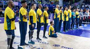 Paralimpíadas: Brasil fecha participação no vôlei sentado masculino com vitória sobre Ucrânia