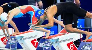 Mariana Ribeiro fica na terceira colocação dos 100m livre (S9) e leva medalha de bronze