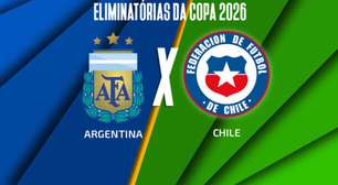 Argentina x Chile: onde assistir, escalações e arbitragem