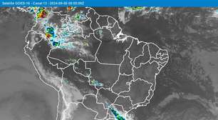 Um pouco de chuva para o Acre, Rondônia e Mato Grosso do Sul