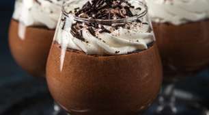 Mousse de chocolate com café: uma sobremesa equilibrada e deliciosa