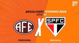 Ferroviária x São Paulo (Brasileiro feminino): onde assistir, escalações e mais