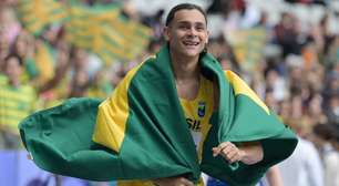 Estreante, Paulo Henrique é bronze no salto em distância T13