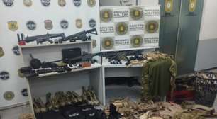 Trio é preso com arsenal de armas e granadas em operação no RS