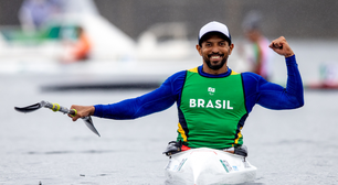 Luis Carlos Cardoso é prata na primeira final da canoagem velocidade