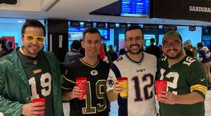 Mesmo custando R$ 18, torcedores aproveitam venda de cerveja em jogo da NFL