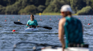 Adriana Azevedo para na semifinal do KL1 em Paris-2024