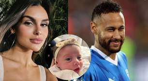 Amanda Kimberlly revela que parou de amamentar Helena, filha com Neymar, com 1 mês de vida: 'Saúde mental atrapalhou'