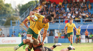 Brasil perde para Argentina por 64 a 26 em amistoso de rugby