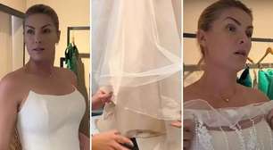 É chique? Ana Hickmann dá spoiler do vestido branco que usará na festa de noivado com Edu Guedes