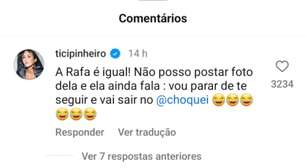 Ticiane Pinheiro revela proibição da filha, Rafaella Justus: 'Vai parar de me seguir'