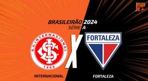 Internacional x Fortaleza: onde assistir, escalações e arbitragem