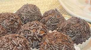 Brigadeiro fit de aveia: 50% menos calorias, sem leite condensado