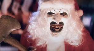 Palhaço assassino vira Papai Noel no trailer do terror "Terrifier 3"