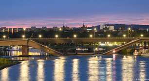 Ponte desaba em Dresden