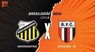 Novorizontino x Botafogo-SP: onde assistir, escalações e arbitragem