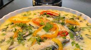 Moqueca de sardinha no forno: fácil, leve e saudável