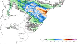 Chuva se intensifica no Sul do Brasil com alerta para temporais