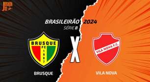 Brusque x Vila Nova: onde assistir, escalações e arbitragem