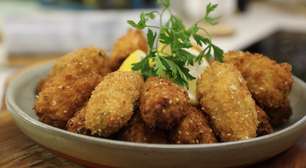 O bolinho de bacalhau perfeito não leva batata; veja a receita da chef Giu Giunti