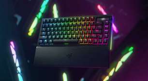 Razer apresenta novo teclado wireless BlackWidow V4 Pro 75%