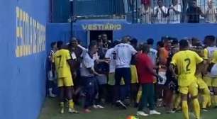 Acusação de racismo de jogador do Fluminense em jogo do Sub-20. Veja imagem e vídeos