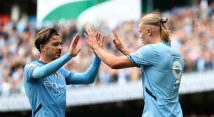 Com dois de Haaland, Manchester City vira sobre o Brentford e assume a liderança da Premier League