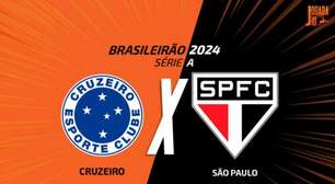 Cruzeiro x São Paulo: onde assistir, escalações e arbitragem