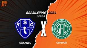 Paysandu x Guarani: onde assistir, escalações e arbitragem