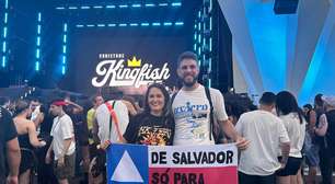 10 anos após primeiro encontro em show, casal viaja de Salvador ao Rock in Rio para ver o NX Zero