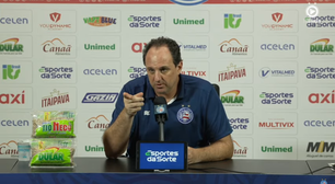 "Estou feliz por hoje", diz Rogério Ceni sobre o triunfo do Bahia contra o Galo