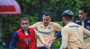 São Paulo realiza treino após vitória contra o Cruzeiro em Belo Horizonte