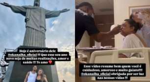 Surpresa! Preta Gil publica vídeo recebendo comida na boca do cantor O Kanalha